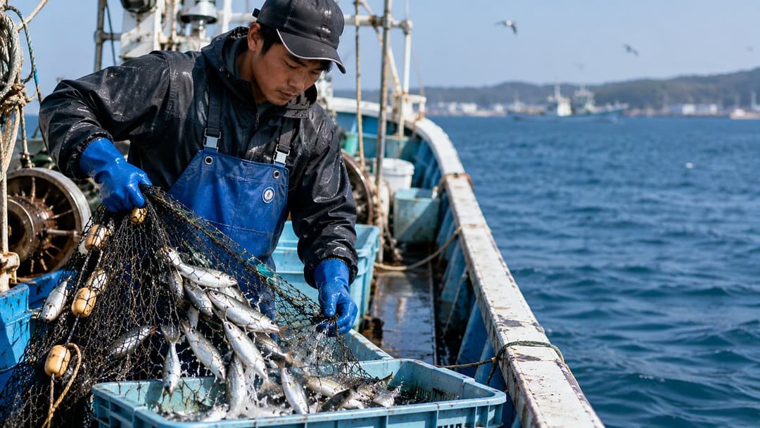 【Lembur Rata-rata 40 Jam! Pasti Pulang ke Rumah Setiap Hari! Tidak Perlu Khawatir Mabuk Laut! Kota dengan Makanan Laut Terenak di Jepang】Merekrut Berpengalaman di Industri Budidaya Perairan