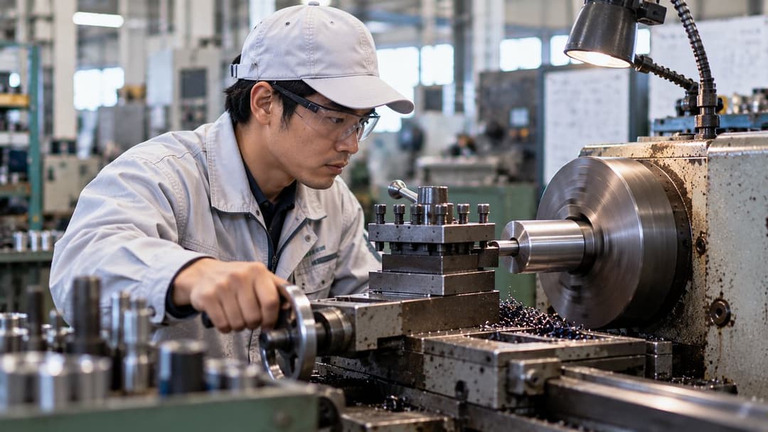 Gia công Cơ khí vận hành máy tiện | Không yêu cầu tiếng Nhật | Có ca đêm☆